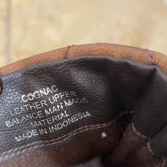 Steve Madden Boots Sz 8.5 Mid Calf Motorcycle Chunky Biker Brown Distressed Boho - Picture 11 of 11